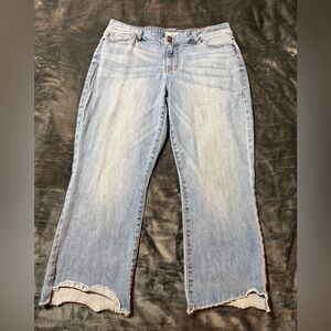 Cabi High-Low Crop Jeans